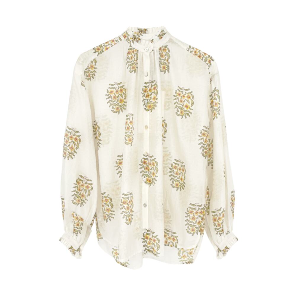 ALIX of BOHEMIA Poet Buttercup Blouse S